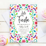 Let's Fiesta Floral Fiesta Mexican Bridal Shower Einladung<br><div class="desc">★ Easily PERSONALIZE this design with your details! ★ If you need coordinating MATCHING ITEMS,  please check our matching collection or shop. Do you have any questions about our designs or if you can't find what you are looking for,  please contact us: designmypartystudio@gmail.com. ★</div>