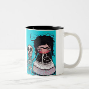 Lets gehen zu tanzen zweifarbige tasse