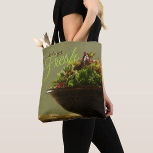 "Let's get FRESH" All-over Print-TASCHE
