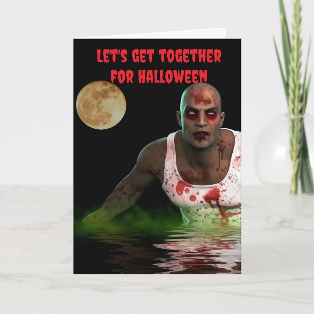 Let's get together for Halloween. Karte (Vorderseite)