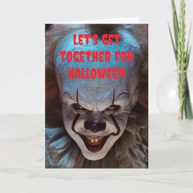 Let's get together for Halloween. Karte (Vorderseite)