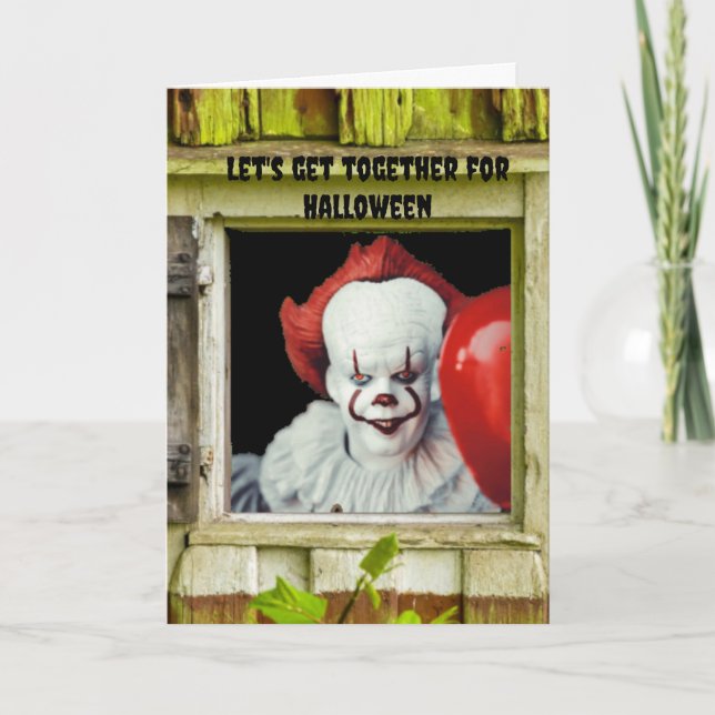 Let's get together for Halloween. Karte (Vorderseite)
