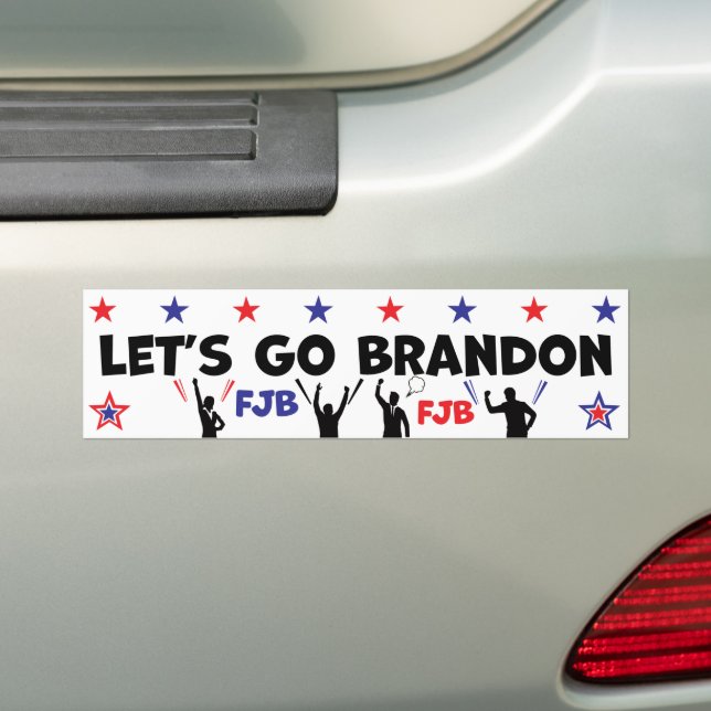 LET'S GO BRANDON AUTOAUFKLEBER (Auf Auto)
