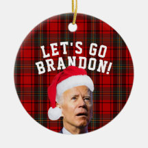 Let's Go Brandon Biden Weihnachtsschmuck Funny
