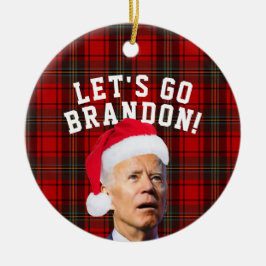 Let's Go Brandon Biden Weihnachtsschmuck Funny