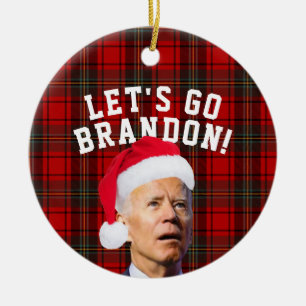 Let's Go Brandon Biden Weihnachtsschmuck Funny