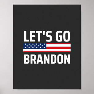 lets go brandon chant joe biden, funny lets go bra poster