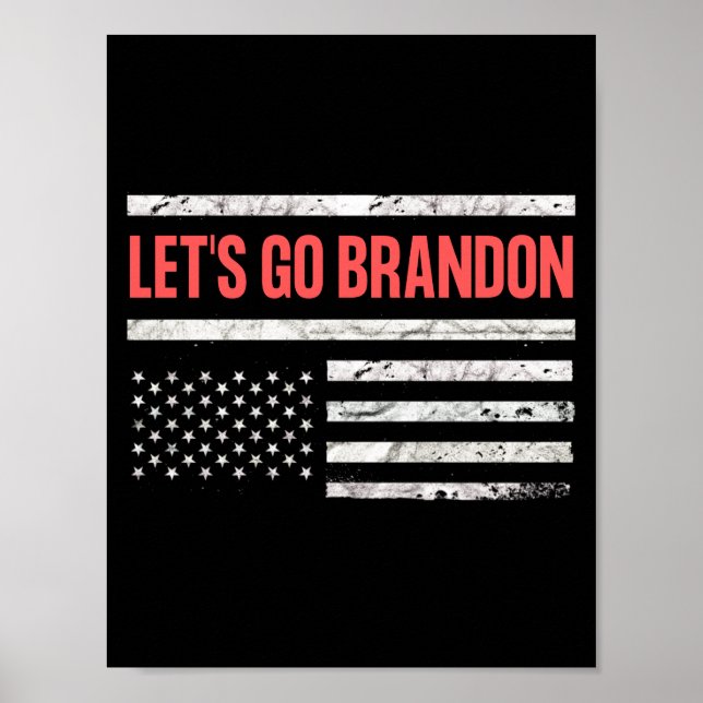 Let's Go Brandon Poster (Vorne)