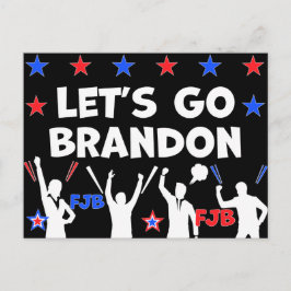 LET'S GO BRANDON POSTKARTE