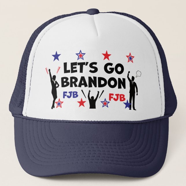 LET'S GO BRANDON TRUCKERKAPPE (Vorderseite)