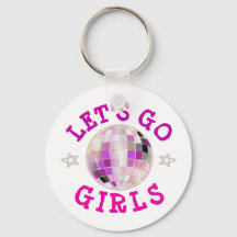Let's Go Girls Disco Ball Junggeselinnen-Abschied