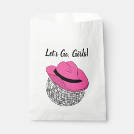 Let's Go Girls Disco Cowgirl Junggeselinnen-Abschi Geschenktütchen
