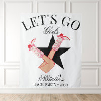 Let's Go Girls Personalisiert Cowgirl Bachelorette