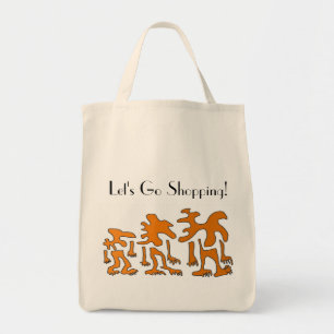 Let's Go Shopping Bag! Tragetasche