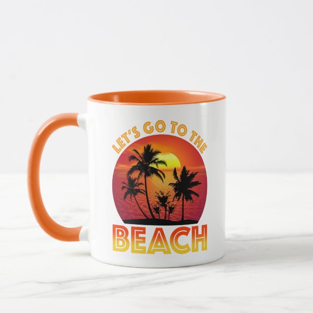 Let's Go To The Beach Tasse (Links)