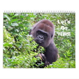 Let's Go Wild - Wild Animal Calendar (Ausgabe 1) Kalender