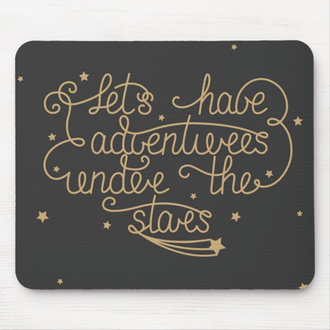 Lets haben Abenteuer Mousepad (Vorne)