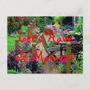 Let's Have a Postcard Postkarte