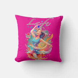 Let's Have Fun,Life a Roller Coaster Kissen