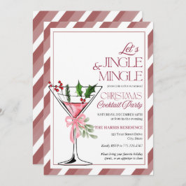 Let's Jingle and Mingle Holiday Party  Einladung