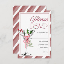 Let's Jingle and Mingle Holiday Party RSVP Begleitkarte