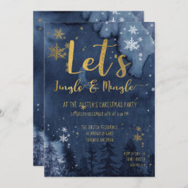 Let's Jingle & Mingle Holiday Party Einladung
