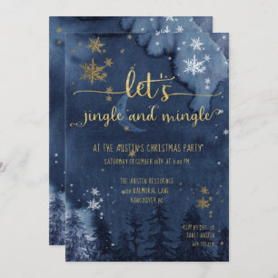 Let's Jingle & Mingle Holiday Party Einladung