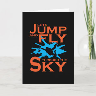 Lets Jump And Fly Skydiver Skydiving Karte