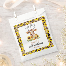 Let's Party Till the Cows Come Home 2nd Birthday Geschenktütchen