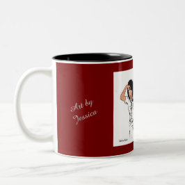 Let's Play Ball mug Zweifarbige Tasse