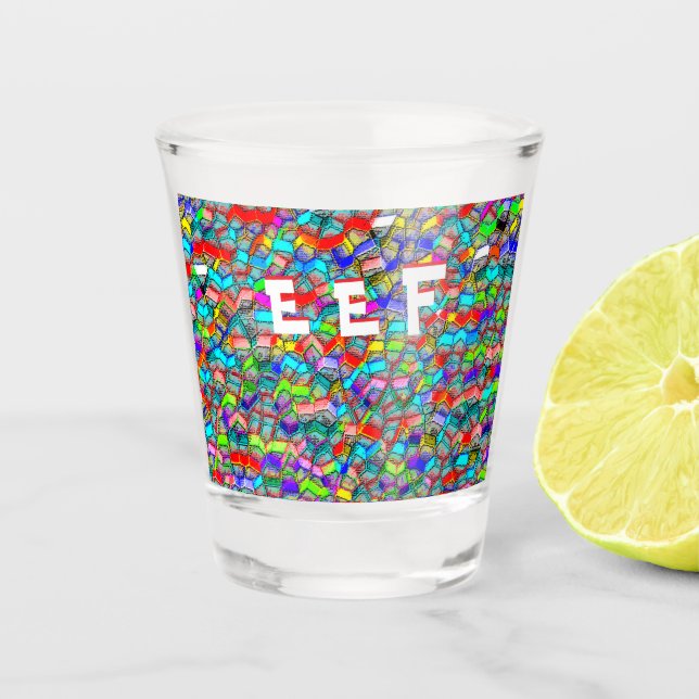 Let's Play Schnapsglas (Vorderseite)