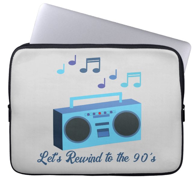 Let's rewind to the 90's laptopschutzhülle (Vorderseite)