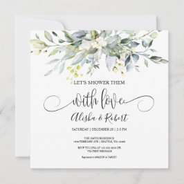 Let's Shower Them With Love Couples Shower invite Einladung