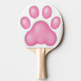 Let's smash it with the paw! tischtennis schläger