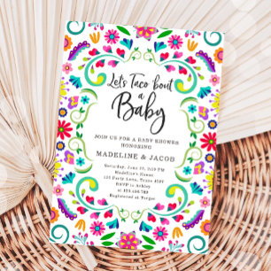 Let's Taco Bout Baby Fiesta Mexican Baby Shower Einladung