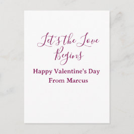 lets the fun begins happy new year name year simpl postkarte