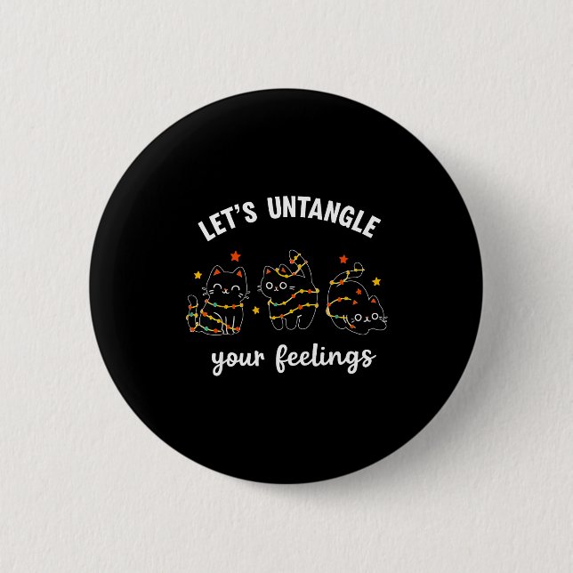 Let's Untangle Your Feelings School Counselor Chri Button (Vorderseite)