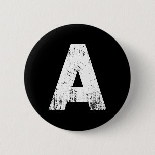 Letter A Family Chipmunk Group Match Halloween Button