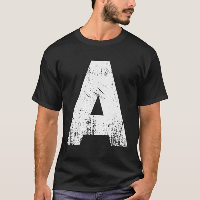 Letter A Family Chipmunk Group Match Halloween T-Shirt (Vorderseite)