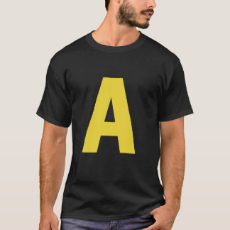 Letter a Funny Chipmunk Group Matching Halloween C T-Shirt
