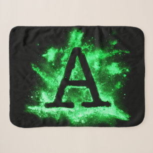Letter A Green Hauptstadt Alphabet Sherpadecke
