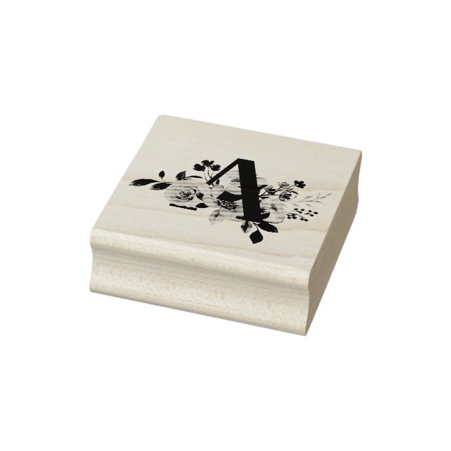 Letter A Gummistempel (Stempel)
