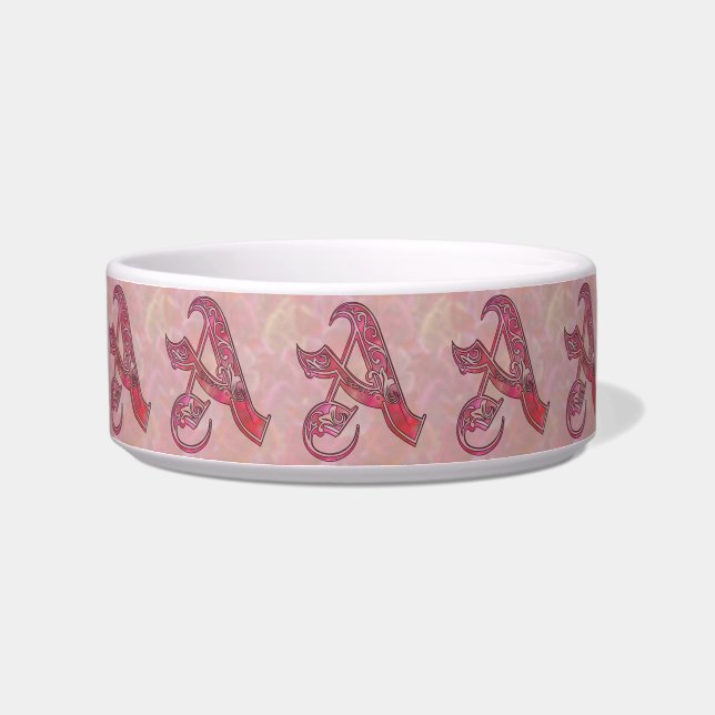 Letter A Pet Bowl Napf (Links)