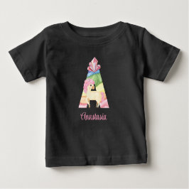Letter A Unicorn-T - Shirt