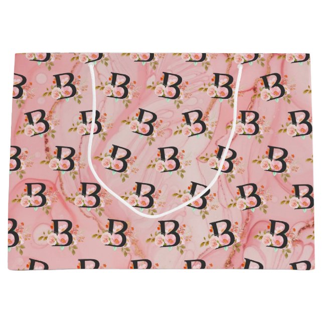 Letter B Große Geschenktüte (Vorderseite)