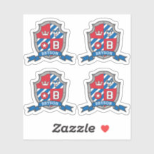 Letter B individuelle Name Bryson Wolf Hundeschrit