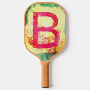 Letter B Pickleball Paddle