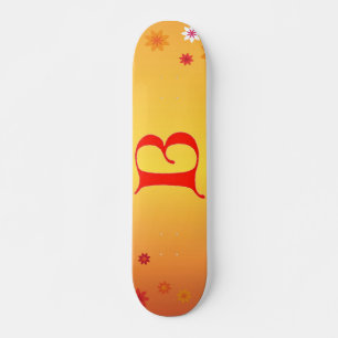 Letter B-Skateboard Skateboard