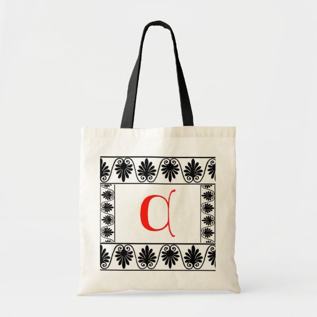 Letter C Borded Bag Tragetasche (Vorne)