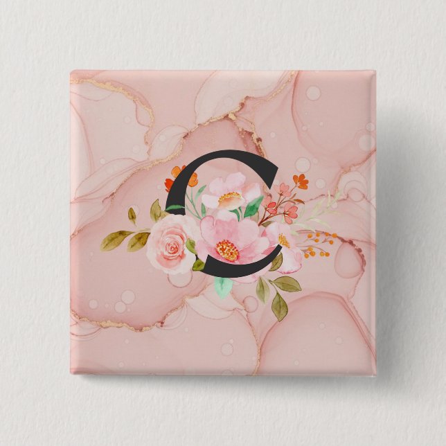 Letter C Button (Vorderseite)